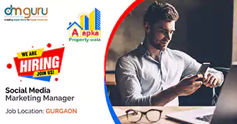 Social Media Marketing Manager Job at Apka Property Wala in Gurgaon
