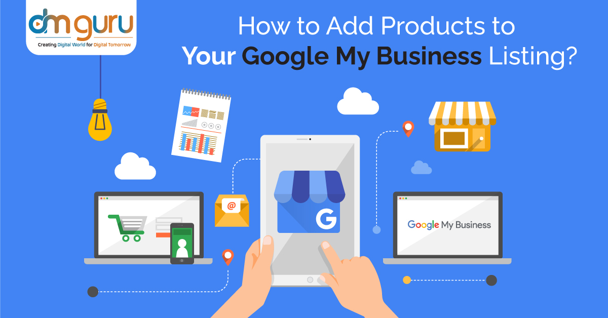add products in Google My Business Listing