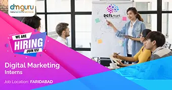 Digital Marketing Interns Jobs at DGTL Mart Faridabad