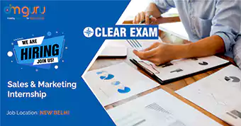 Sales & Marketing Internship At ClearExam 