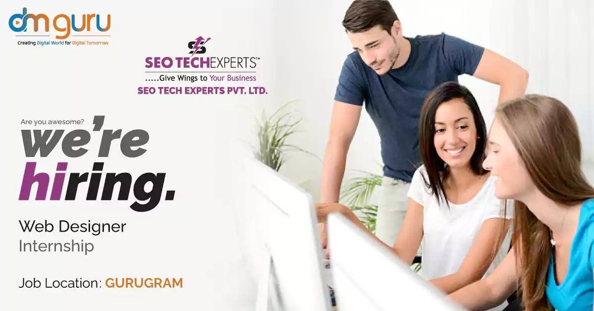 Web Designer Internship at SEO Tech Experts Gurgaon
