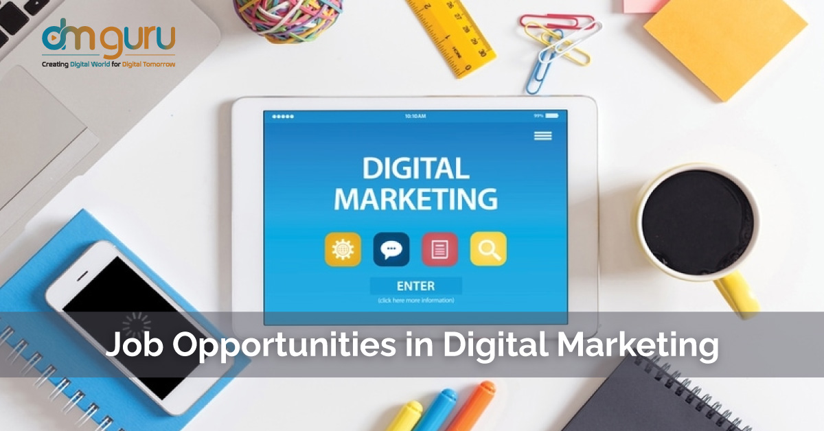job  opportunities in digital marketing