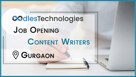 Content Writer Job Oodles Technology Gurgaon