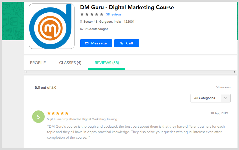 excellent orm courses